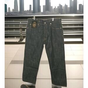 NWT! Red Tornado Men's Jeans Loose Fit Straight Leg Selvedge Jean Denim Sz 38